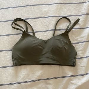 Olive like a cloud bra light support